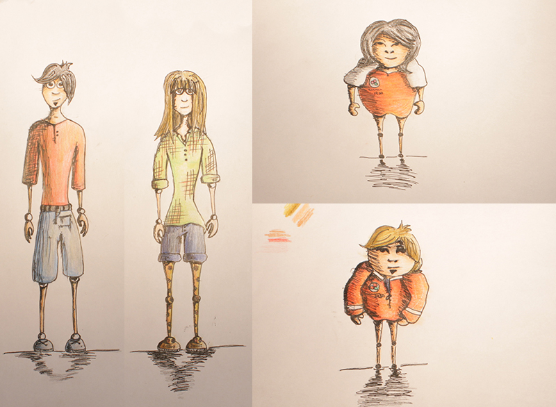 Traditional Art - Characters Pencil