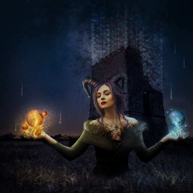 The world is mine - Digital Art